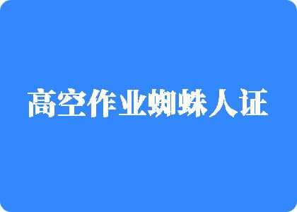 大长腿颜值美女操逼网址高空作业蜘蛛人证